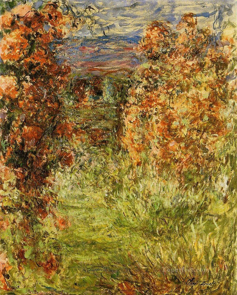 The House among the Roses Claude Monet Oil Paintings
